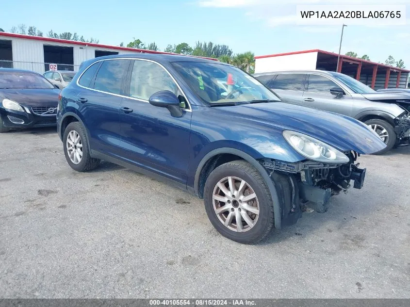 WP1AA2A20BLA06765 2011 Porsche Cayenne