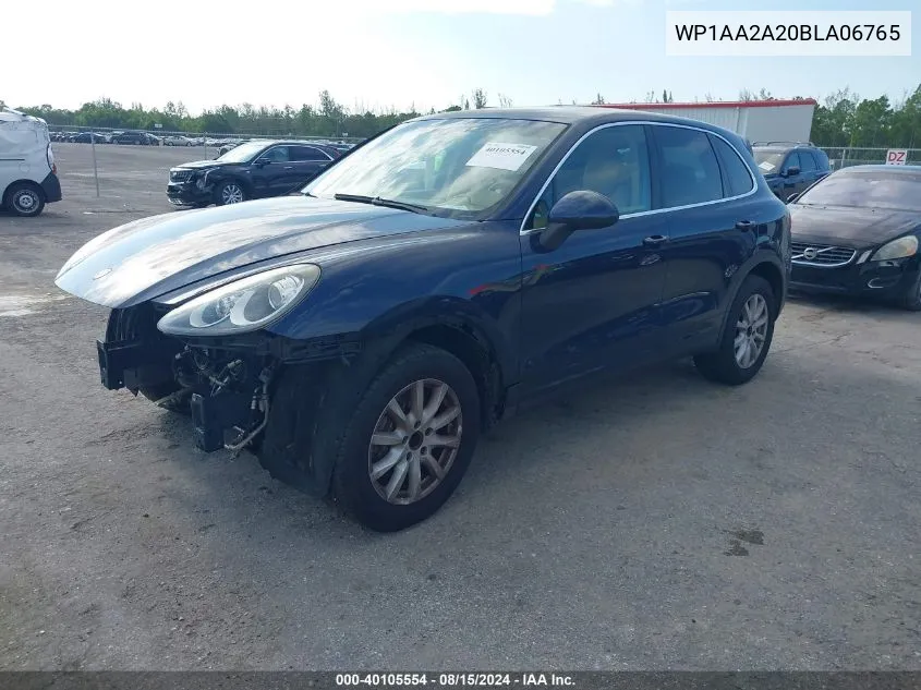 WP1AA2A20BLA06765 2011 Porsche Cayenne