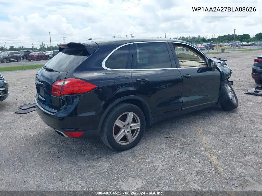 WP1AA2A27BLA08626 2011 Porsche Cayenne