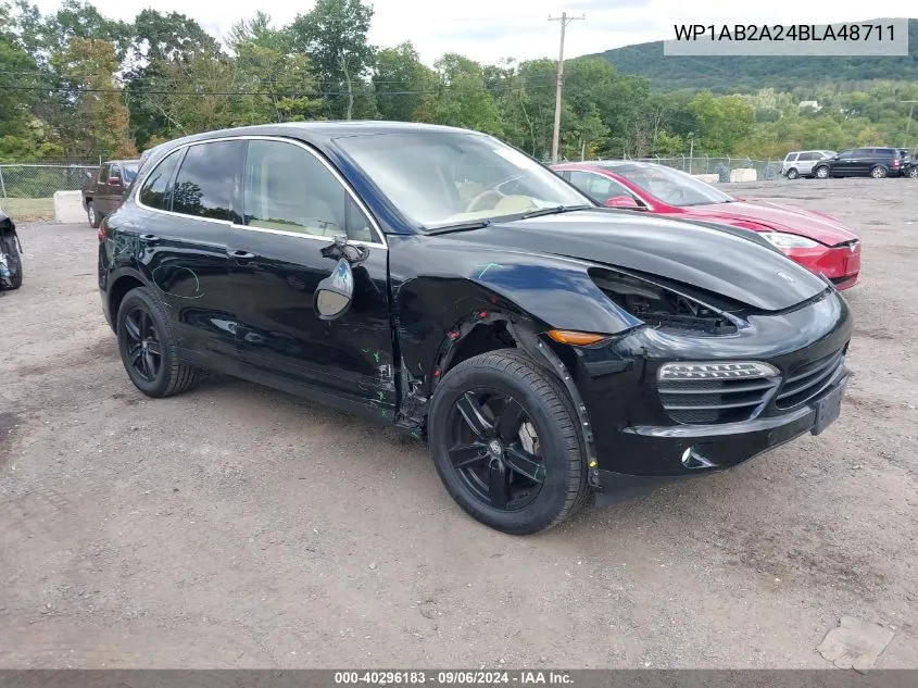 2011 Porsche Cayenne S VIN: WP1AB2A24BLA48711 Lot: 40296183