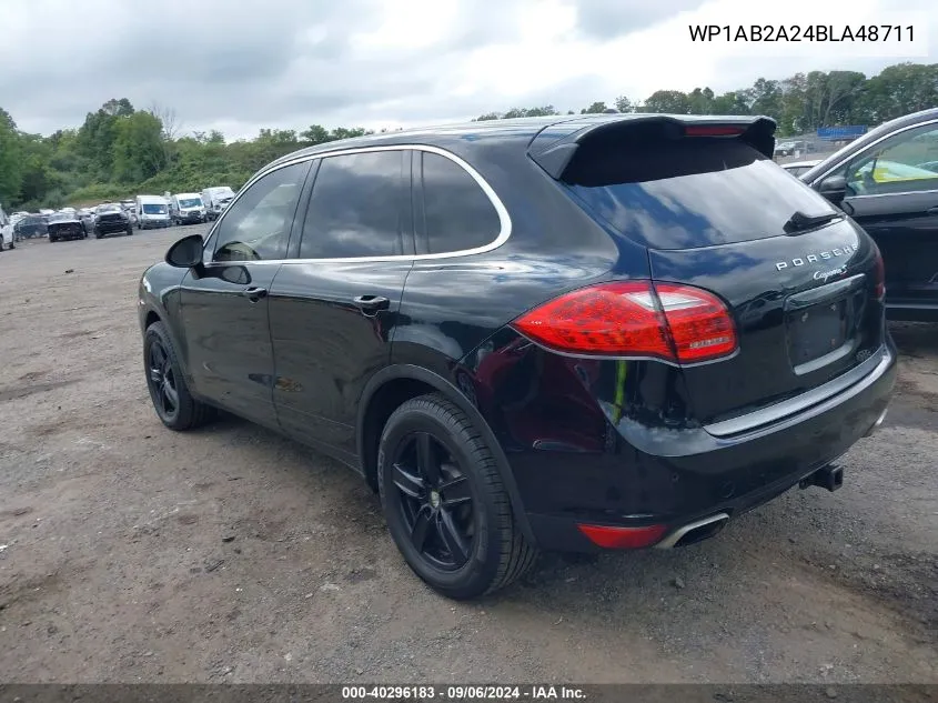 WP1AB2A24BLA48711 2011 Porsche Cayenne S