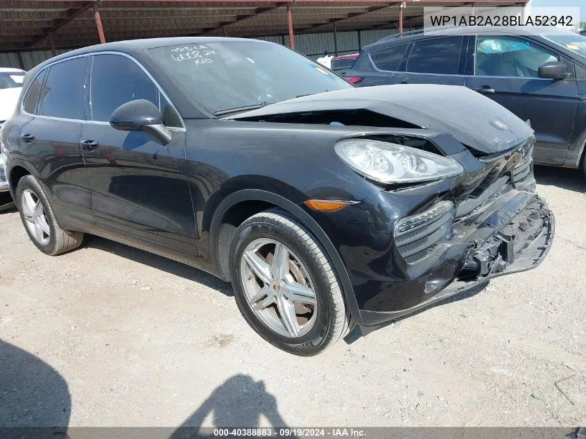 WP1AB2A28BLA52342 2011 Porsche Cayenne S