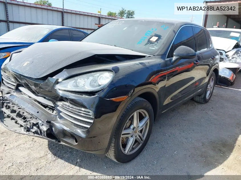 WP1AB2A28BLA52342 2011 Porsche Cayenne S