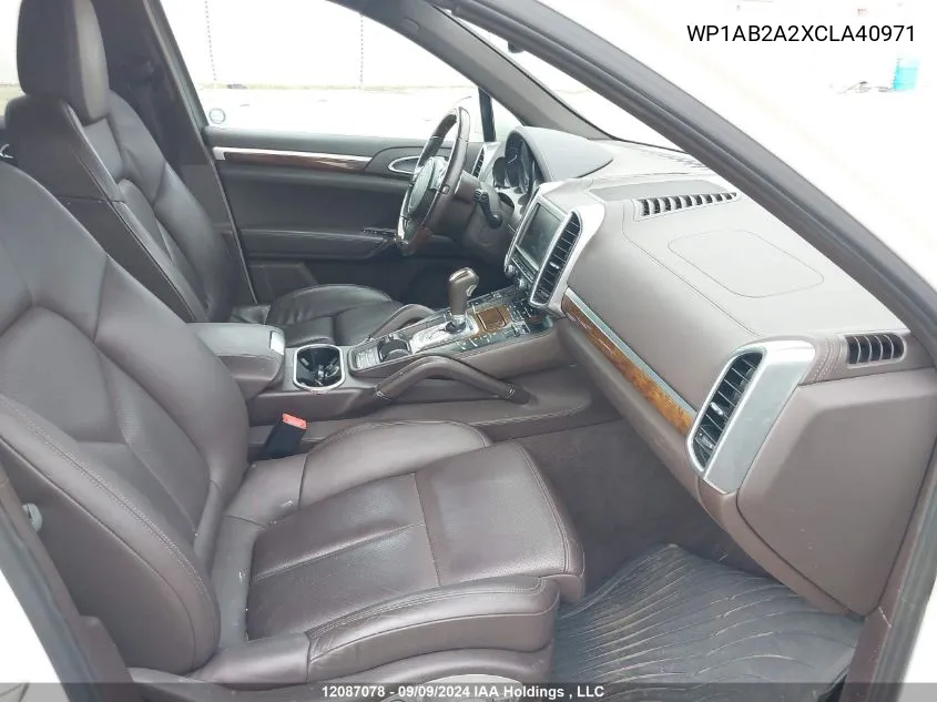 WP1AB2A2XCLA40971 2012 Porsche Cayenne