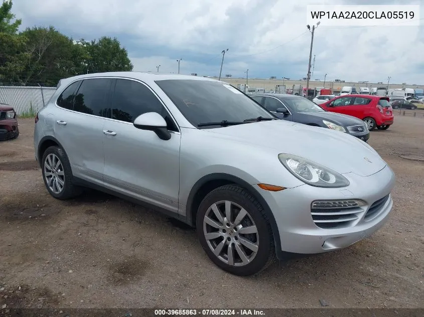 WP1AA2A20CLA05519 2012 Porsche Cayenne