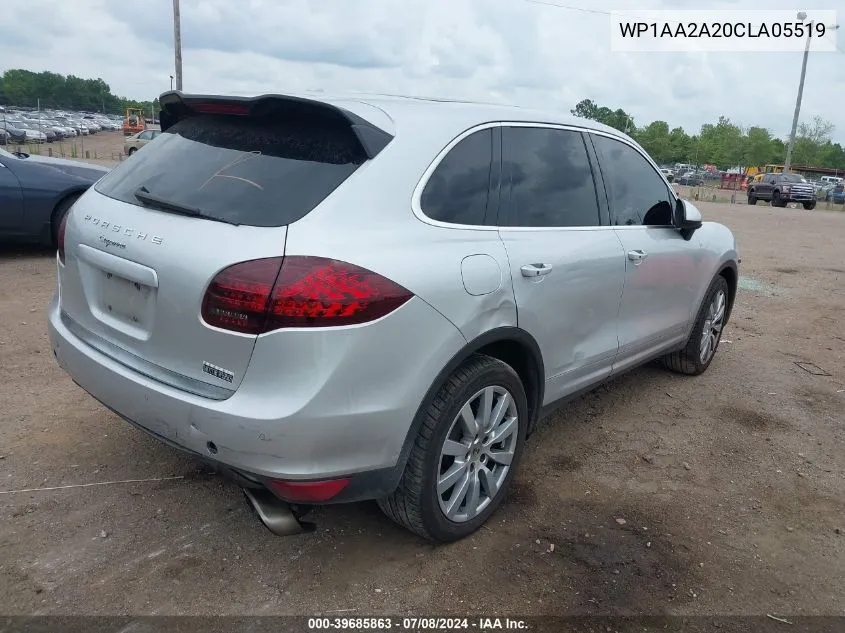 WP1AA2A20CLA05519 2012 Porsche Cayenne