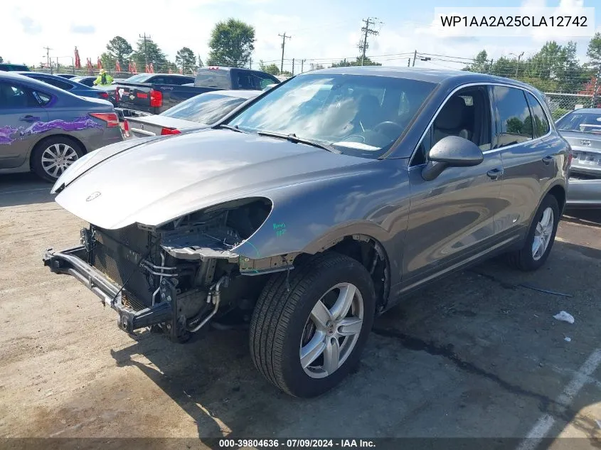 WP1AA2A25CLA12742 2012 Porsche Cayenne