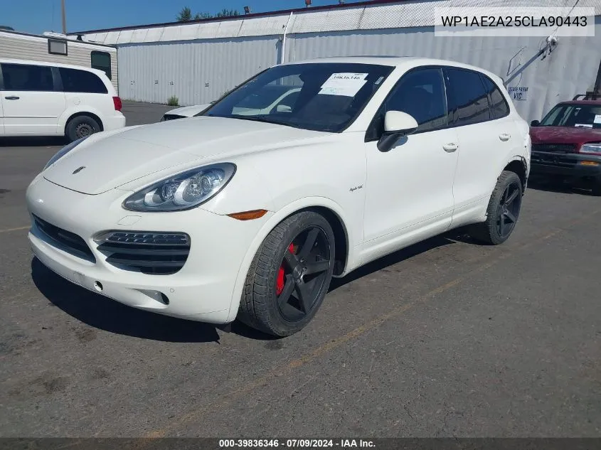 WP1AE2A25CLA90443 2012 Porsche Cayenne Hybrid S