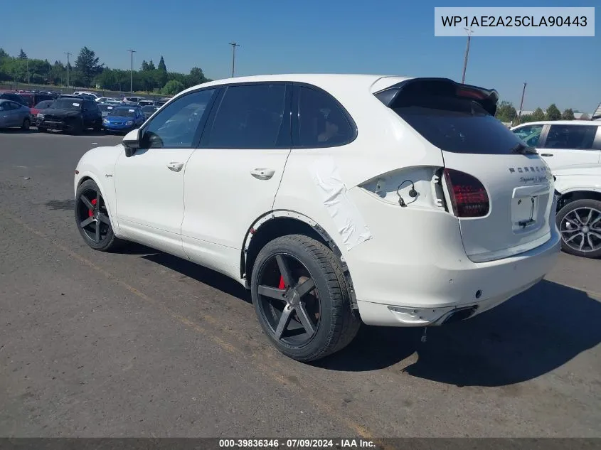 WP1AE2A25CLA90443 2012 Porsche Cayenne Hybrid S