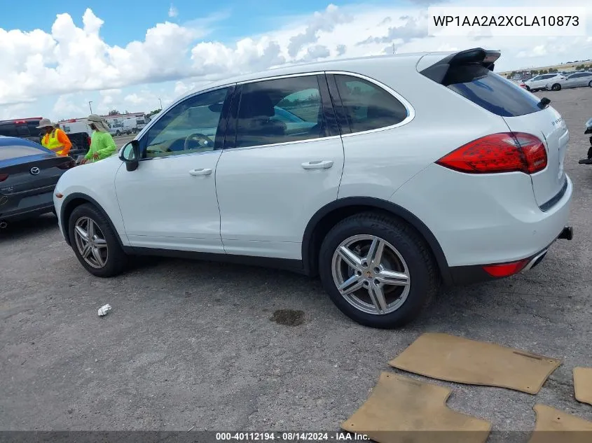 WP1AA2A2XCLA10873 2012 Porsche Cayenne