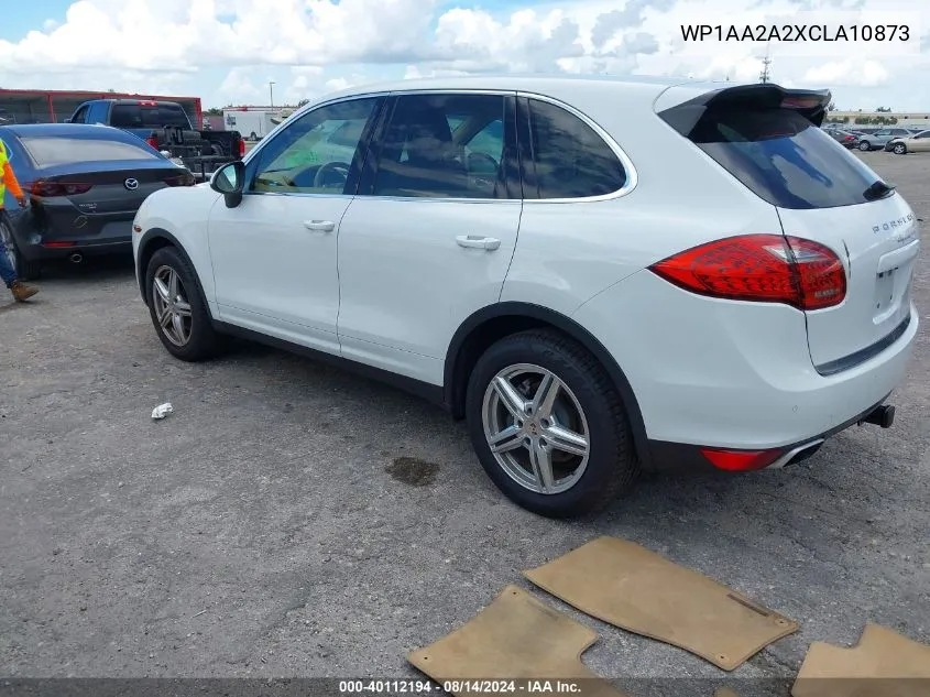 WP1AA2A2XCLA10873 2012 Porsche Cayenne