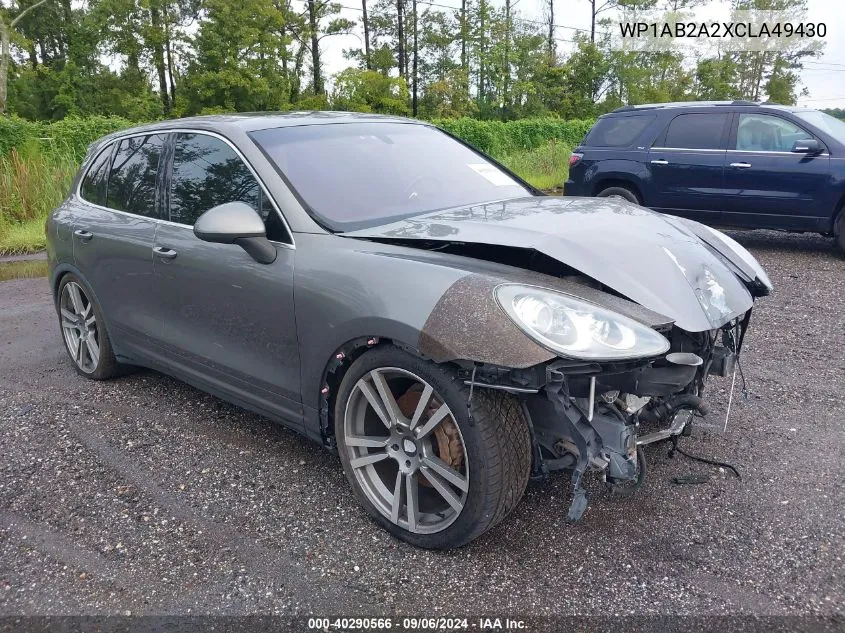 WP1AB2A2XCLA49430 2012 Porsche Cayenne S