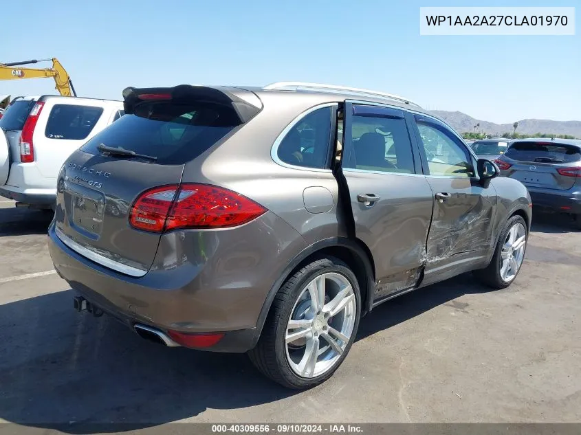 WP1AA2A27CLA01970 2012 Porsche Cayenne