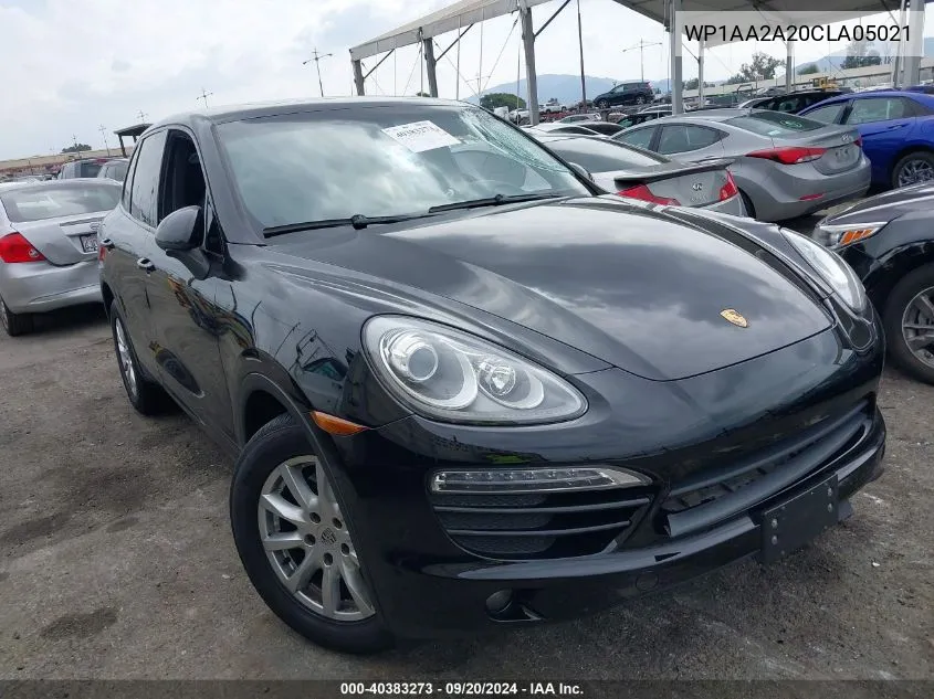 WP1AA2A20CLA05021 2012 Porsche Cayenne