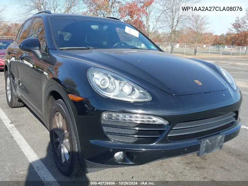 WP1AA2A27CLA08076 2012 Porsche Cayenne