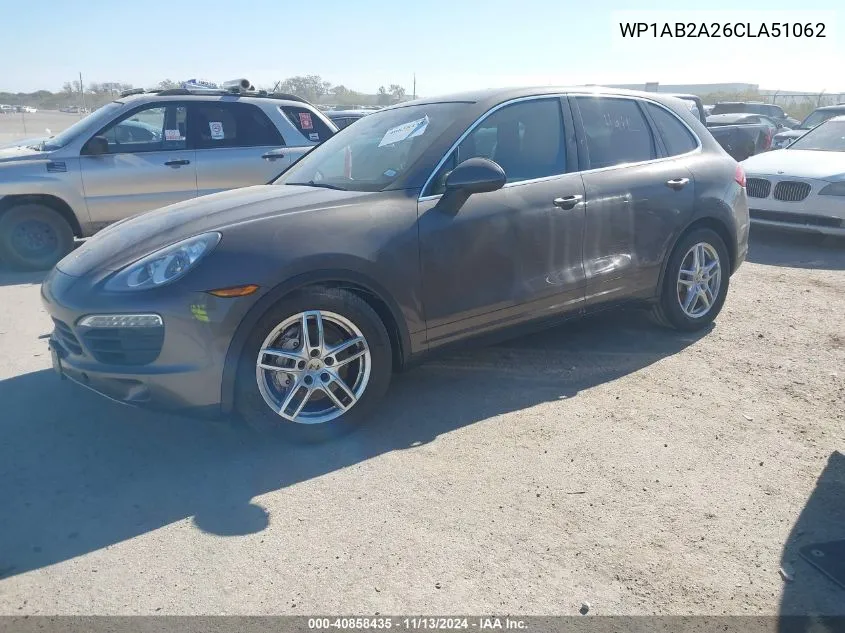 WP1AB2A26CLA51062 2012 Porsche Cayenne S