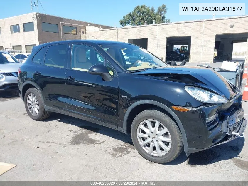 2013 Porsche Cayenne Diesel VIN: WP1AF2A29DLA31877 Lot: 40235929