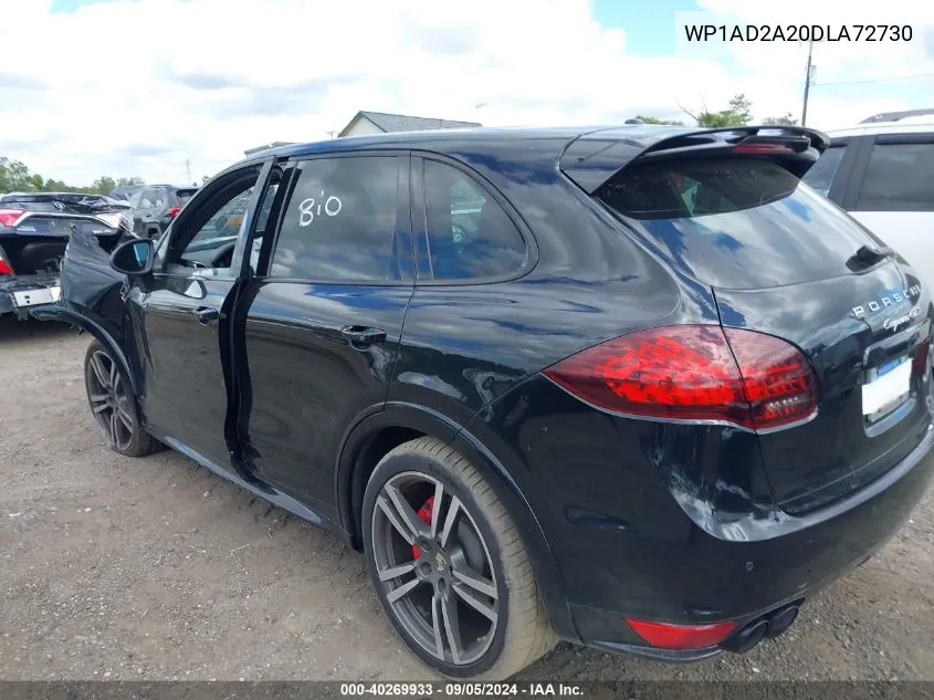 2013 Porsche Cayenne Gts VIN: WP1AD2A20DLA72730 Lot: 40269933