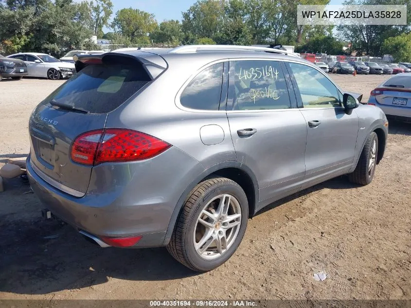 2013 Porsche Cayenne Diesel VIN: WP1AF2A25DLA35828 Lot: 40351694