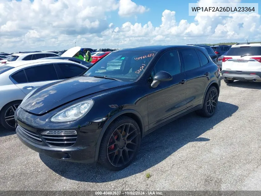 2013 Porsche Cayenne Diesel VIN: WP1AF2A26DLA23364 Lot: 40482637