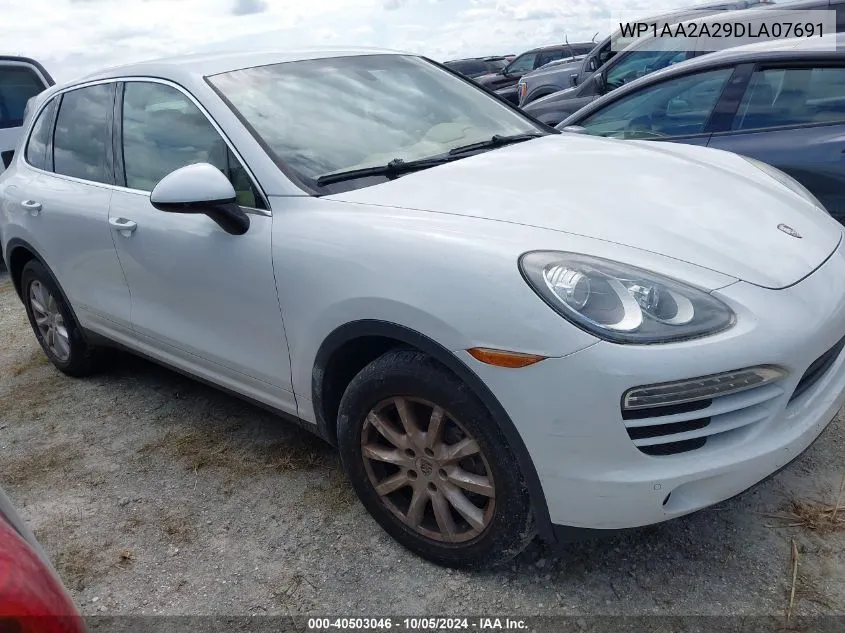 2013 Porsche Cayenne VIN: WP1AA2A29DLA07691 Lot: 40503046