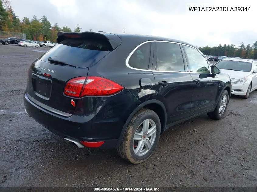 2013 Porsche Cayenne Diesel VIN: WP1AF2A23DLA39344 Lot: 40584576