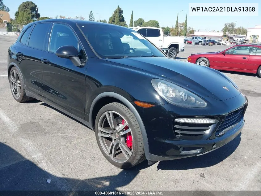 2013 Porsche Cayenne Turbo VIN: WP1AC2A21DLA91368 Lot: 40681816