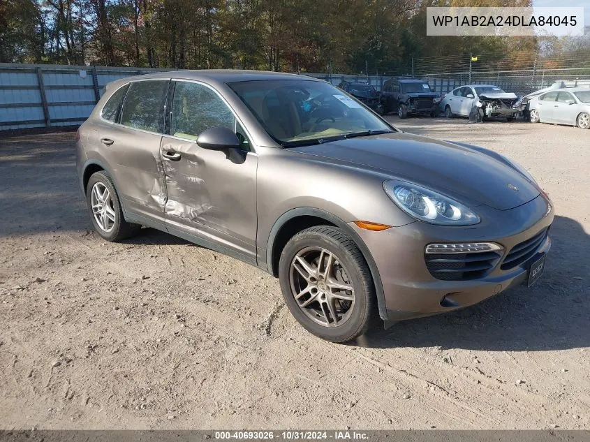 2013 Porsche Cayenne S VIN: WP1AB2A24DLA84045 Lot: 40693026