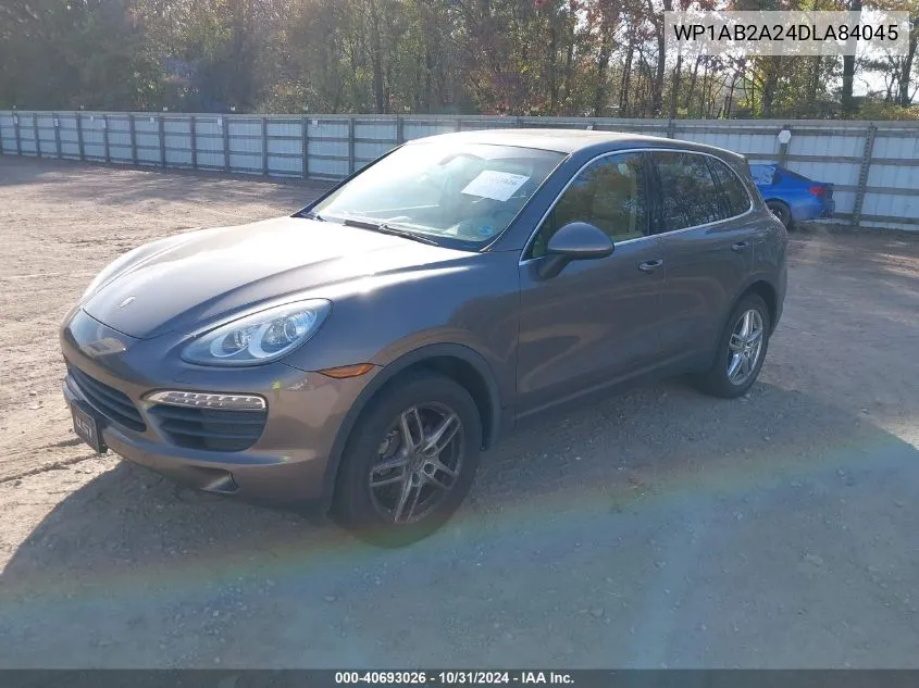 2013 Porsche Cayenne S VIN: WP1AB2A24DLA84045 Lot: 40693026