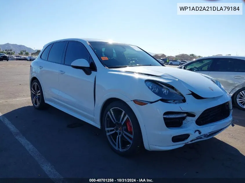 2013 Porsche Cayenne Gts VIN: WP1AD2A21DLA79184 Lot: 40701258