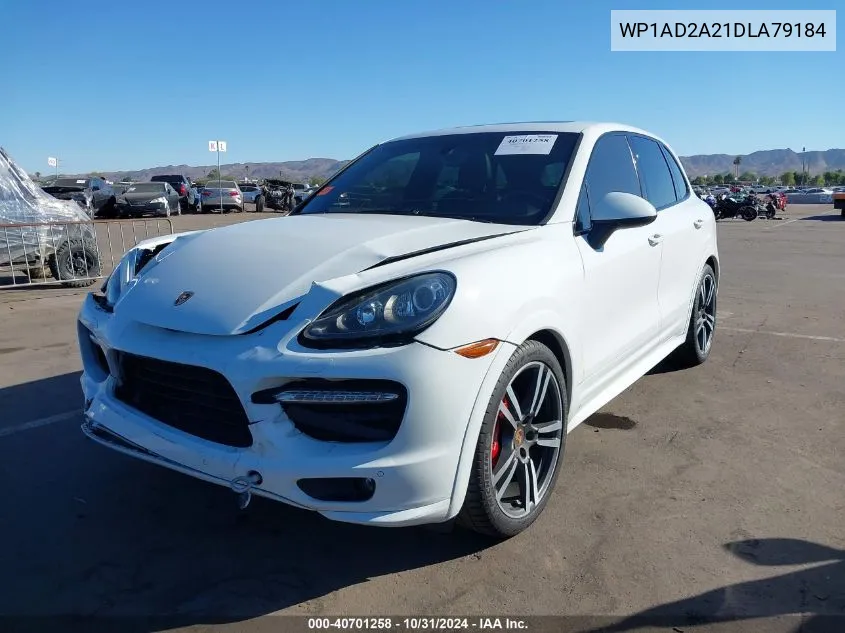 2013 Porsche Cayenne Gts VIN: WP1AD2A21DLA79184 Lot: 40701258