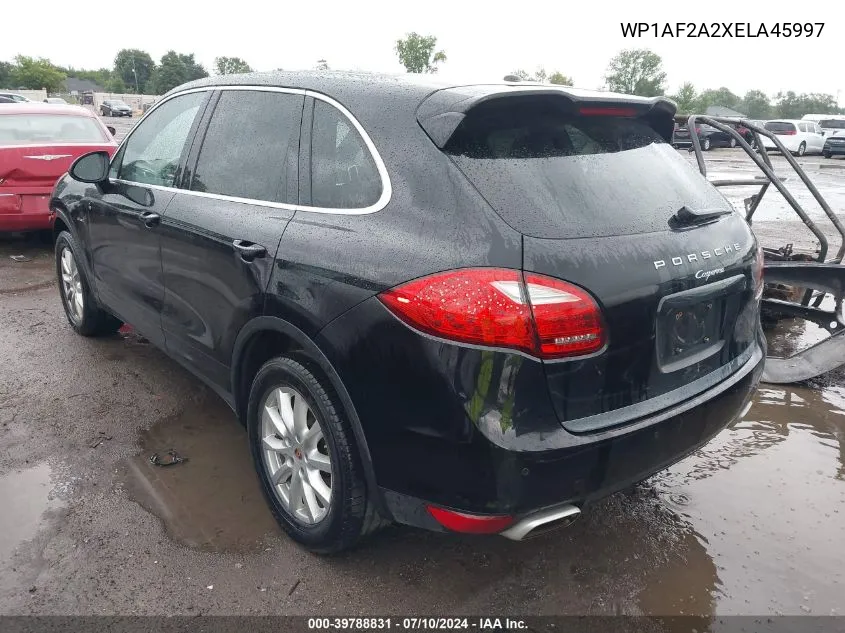 WP1AF2A2XELA45997 2014 Porsche Cayenne Diesel