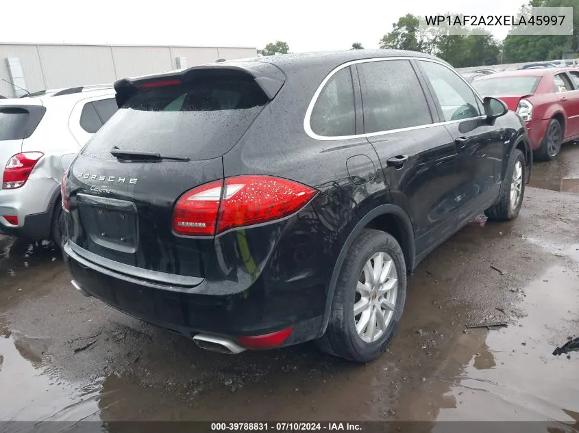 2014 Porsche Cayenne Diesel VIN: WP1AF2A2XELA45997 Lot: 39788831