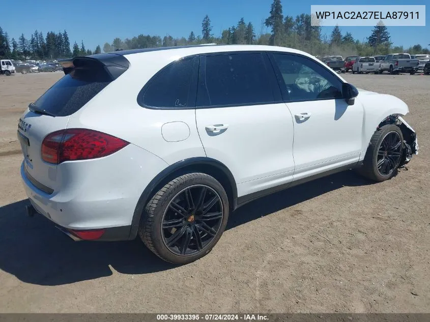 WP1AC2A27ELA87911 2014 Porsche Cayenne Turbo S