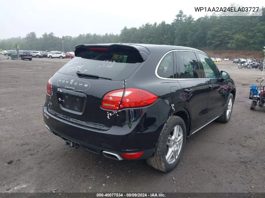 WP1AA2A24ELA03727 2014 Porsche Cayenne