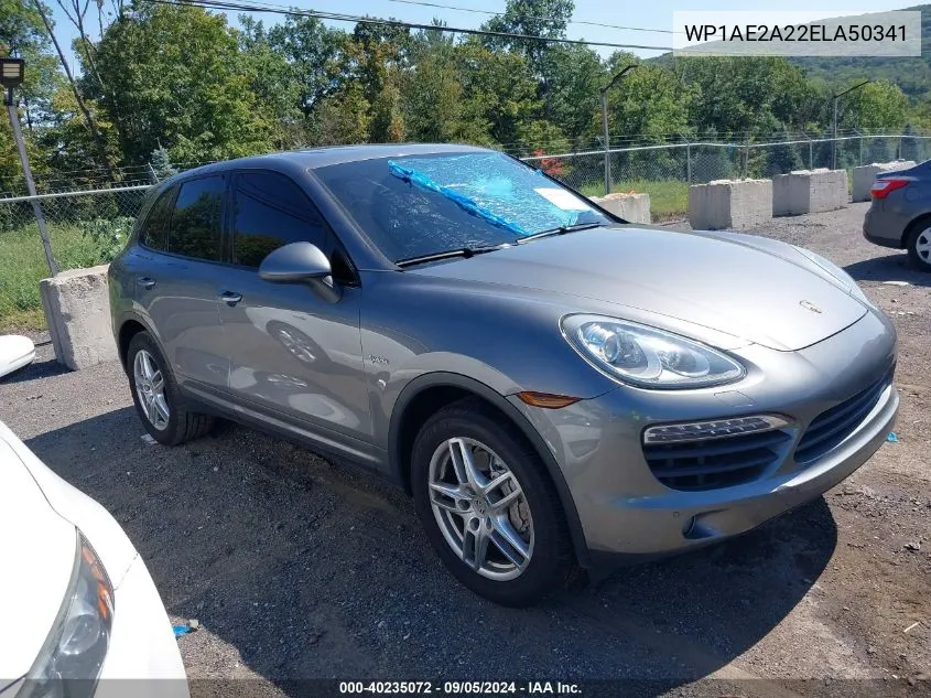 2014 Porsche Cayenne Hybrid S VIN: WP1AE2A22ELA50341 Lot: 40235072