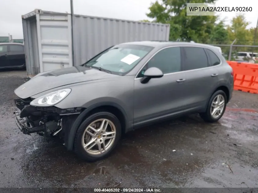 WP1AA2A2XELA90260 2014 Porsche Cayenne Platinum Edition