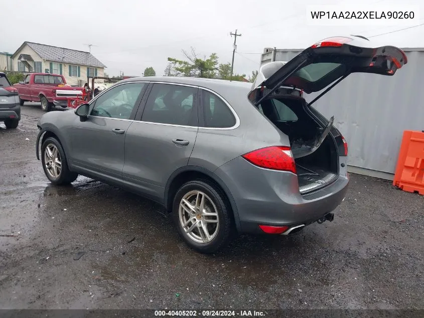 WP1AA2A2XELA90260 2014 Porsche Cayenne Platinum Edition