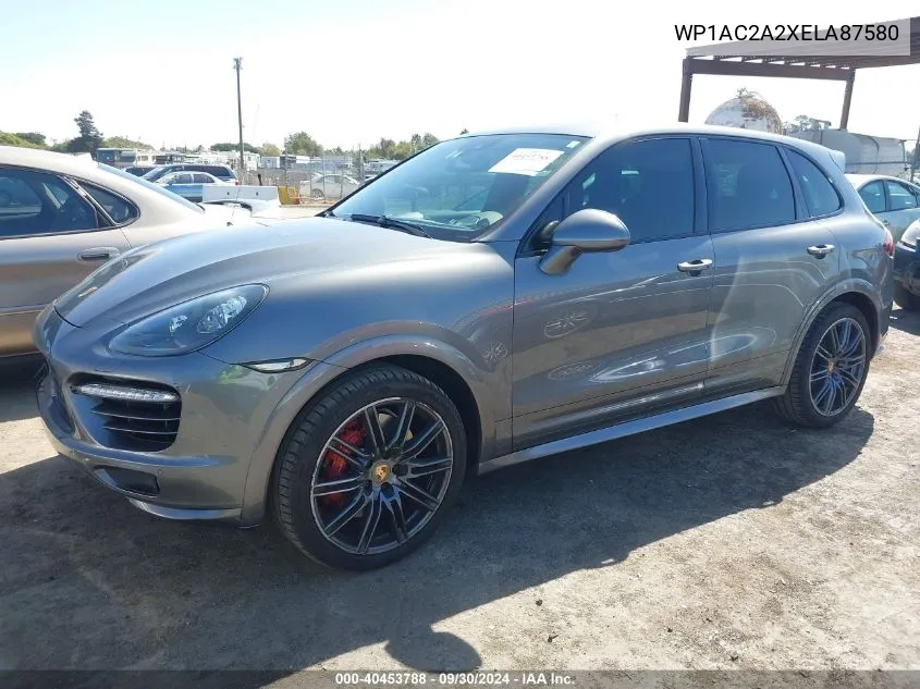 2014 Porsche Cayenne Turbo S VIN: WP1AC2A2XELA87580 Lot: 40453788