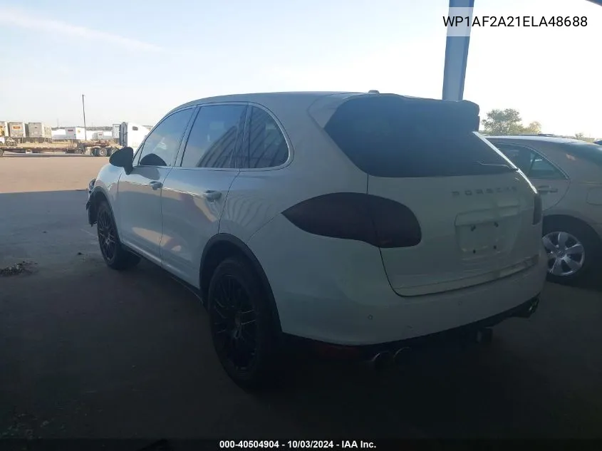 WP1AF2A21ELA48688 2014 Porsche Cayenne Diesel Platinum Edition