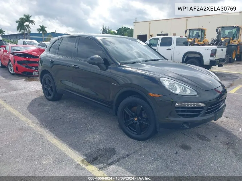 2014 Porsche Cayenne Diesel VIN: WP1AF2A2XELA30769 Lot: 40564824