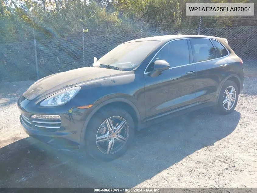 2014 Porsche Cayenne Diesel/Diesel Platinum Edition VIN: WP1AF2A25ELA82004 Lot: 40687041