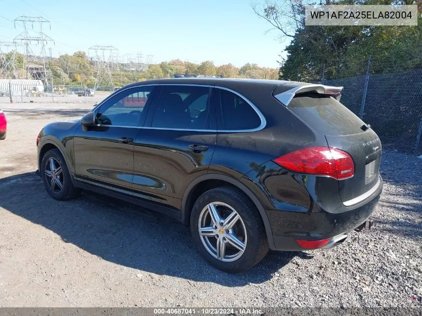 2014 Porsche Cayenne Diesel/Diesel Platinum Edition VIN: WP1AF2A25ELA82004 Lot: 40687041