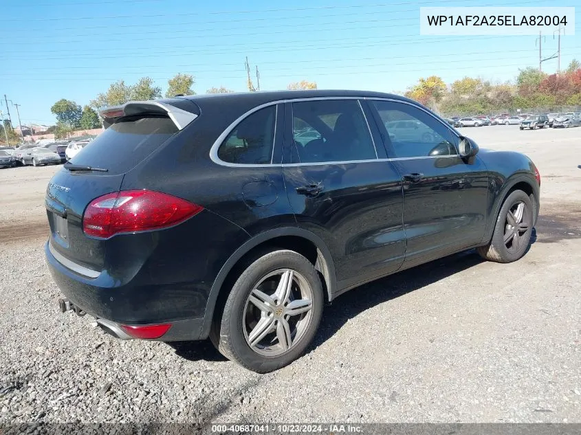 2014 Porsche Cayenne Diesel/Diesel Platinum Edition VIN: WP1AF2A25ELA82004 Lot: 40687041