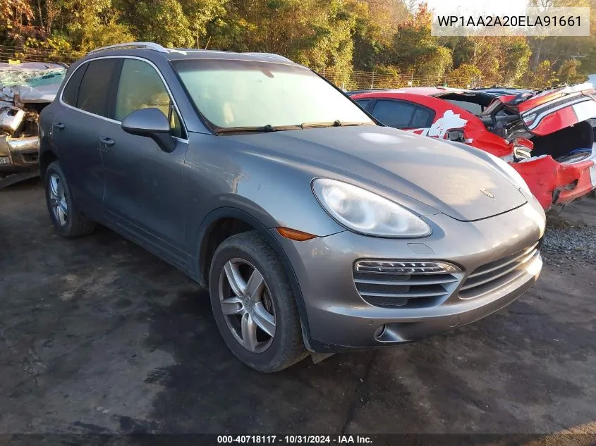 2014 Porsche Cayenne Platinum Edition VIN: WP1AA2A20ELA91661 Lot: 40718117