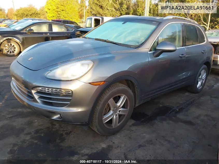 2014 Porsche Cayenne Platinum Edition VIN: WP1AA2A20ELA91661 Lot: 40718117