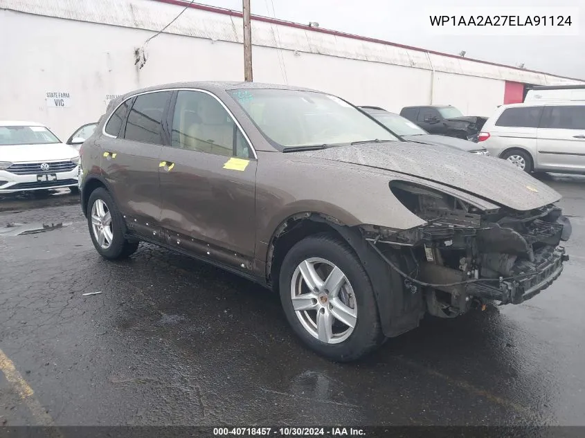 WP1AA2A27ELA91124 2014 Porsche Cayenne