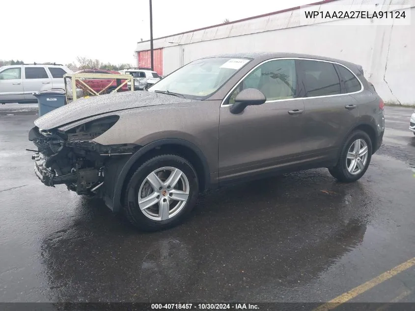 WP1AA2A27ELA91124 2014 Porsche Cayenne