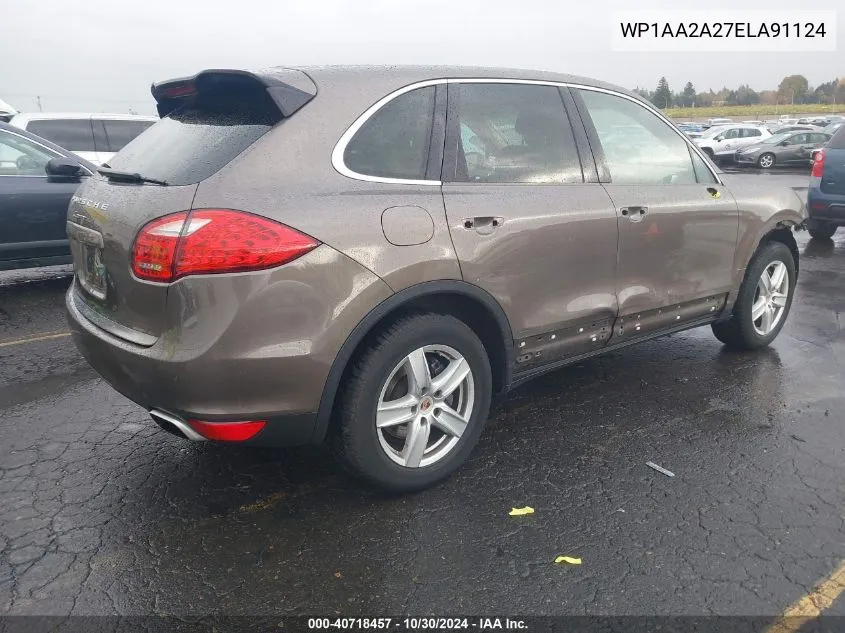 WP1AA2A27ELA91124 2014 Porsche Cayenne