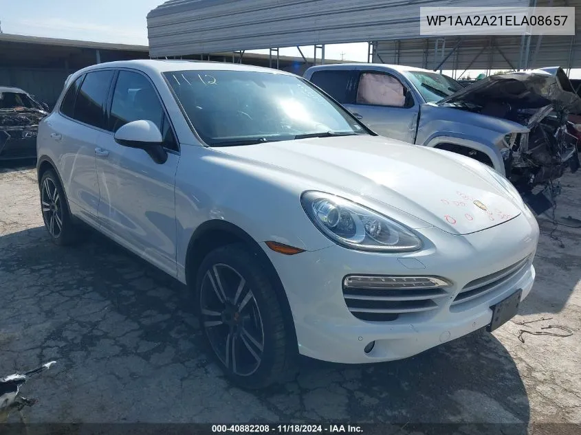 2014 Porsche Cayenne Platinum Edition VIN: WP1AA2A21ELA08657 Lot: 40882208